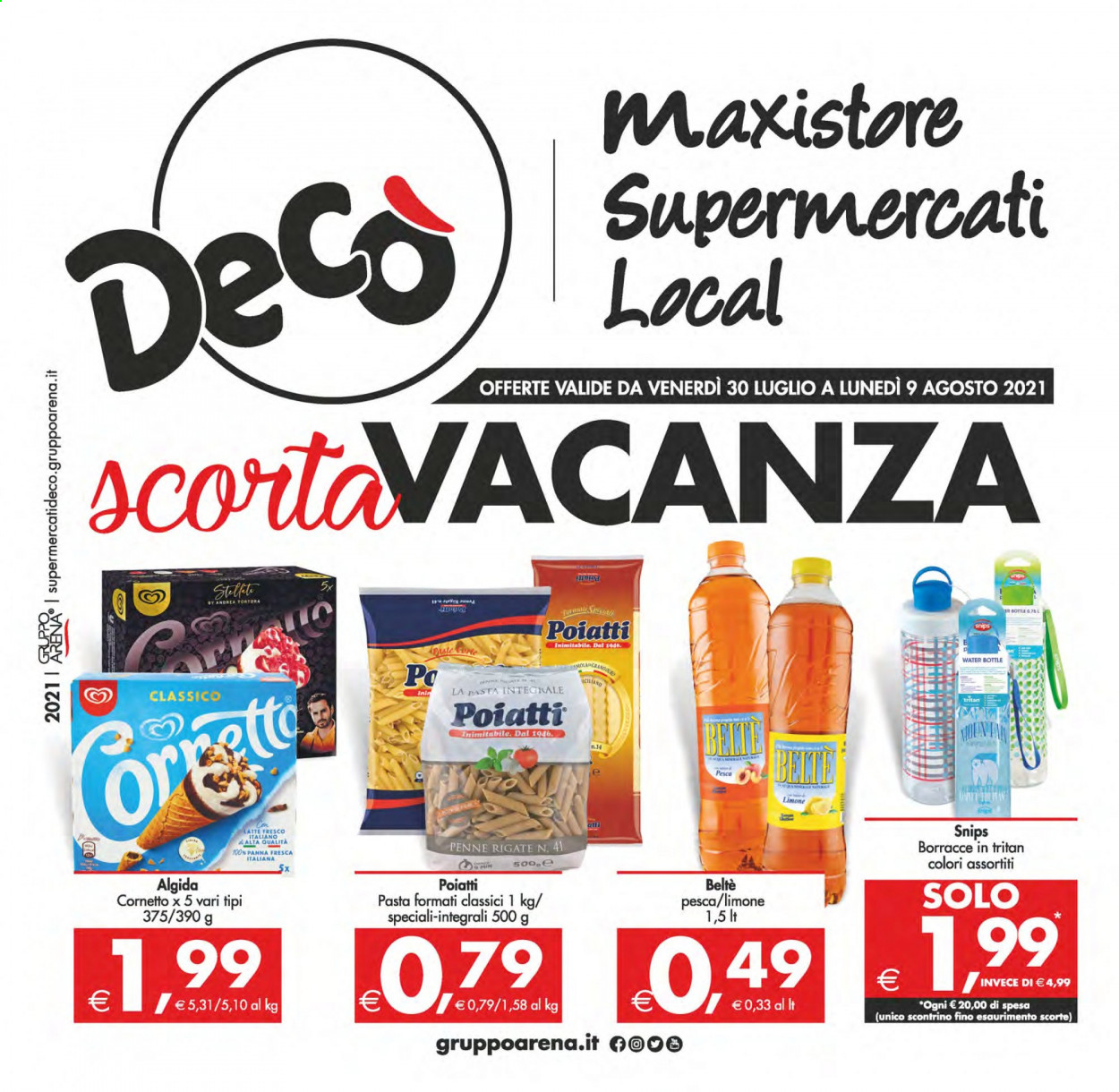 Volantino Deco - 30/7/2021 - 9/8/2021. Pagina 1