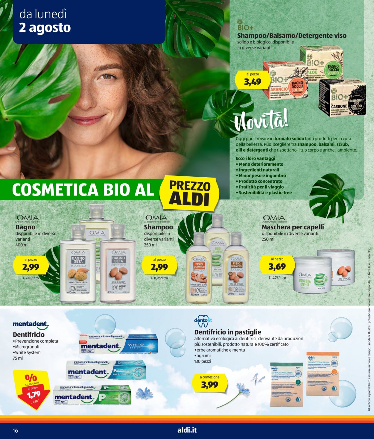 Volantino Aldi - 2/8/2021 - 8/8/2021. Pagina 16