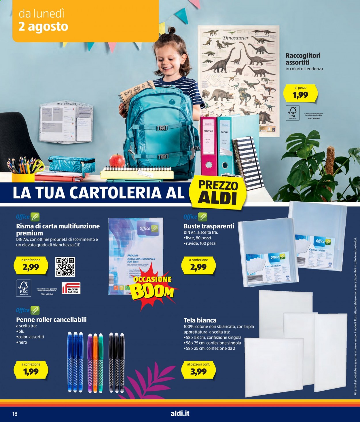 Volantino Aldi - 2/8/2021 - 8/8/2021. Pagina 18