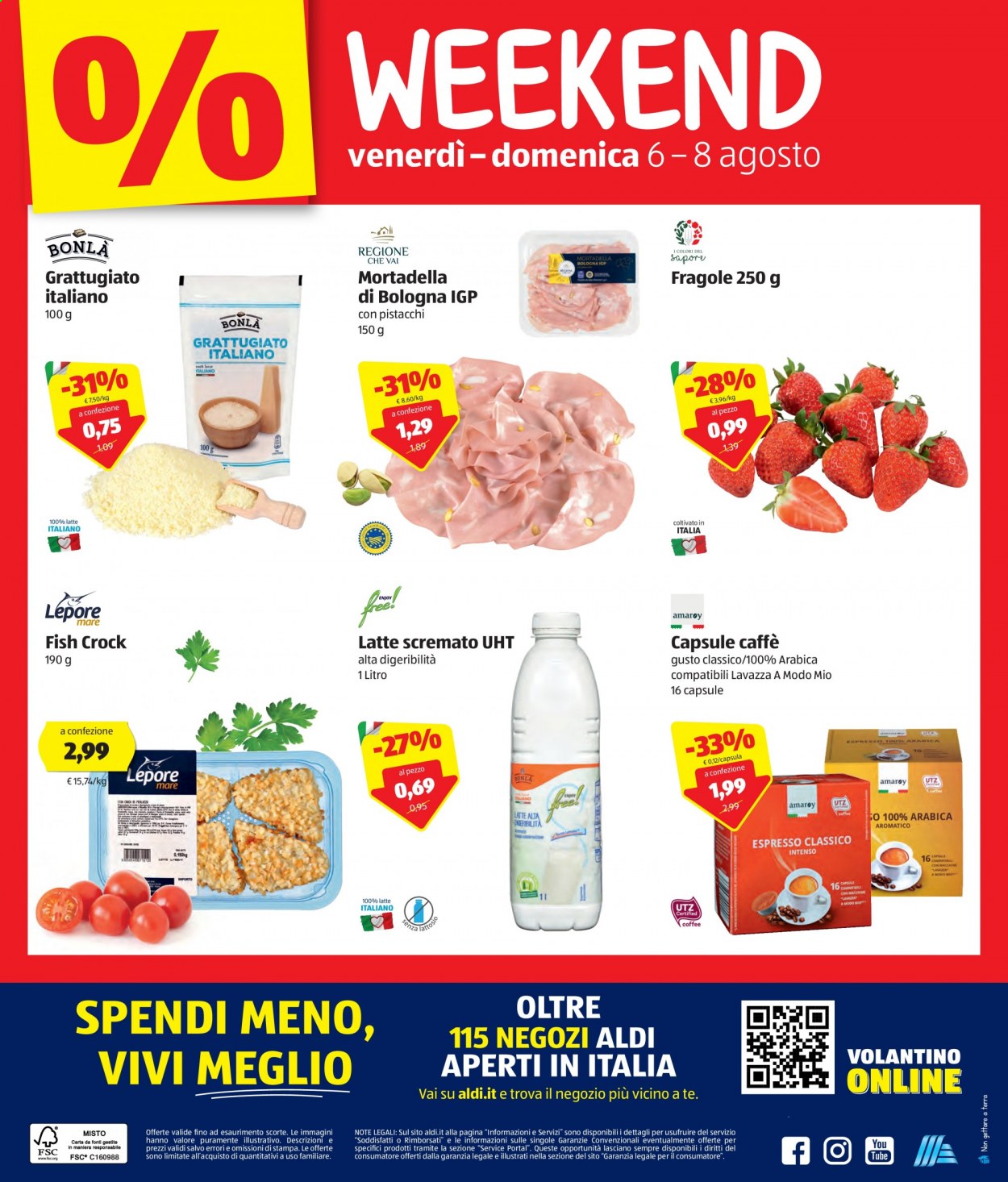 Volantino Aldi - 2/8/2021 - 8/8/2021. Pagina 24