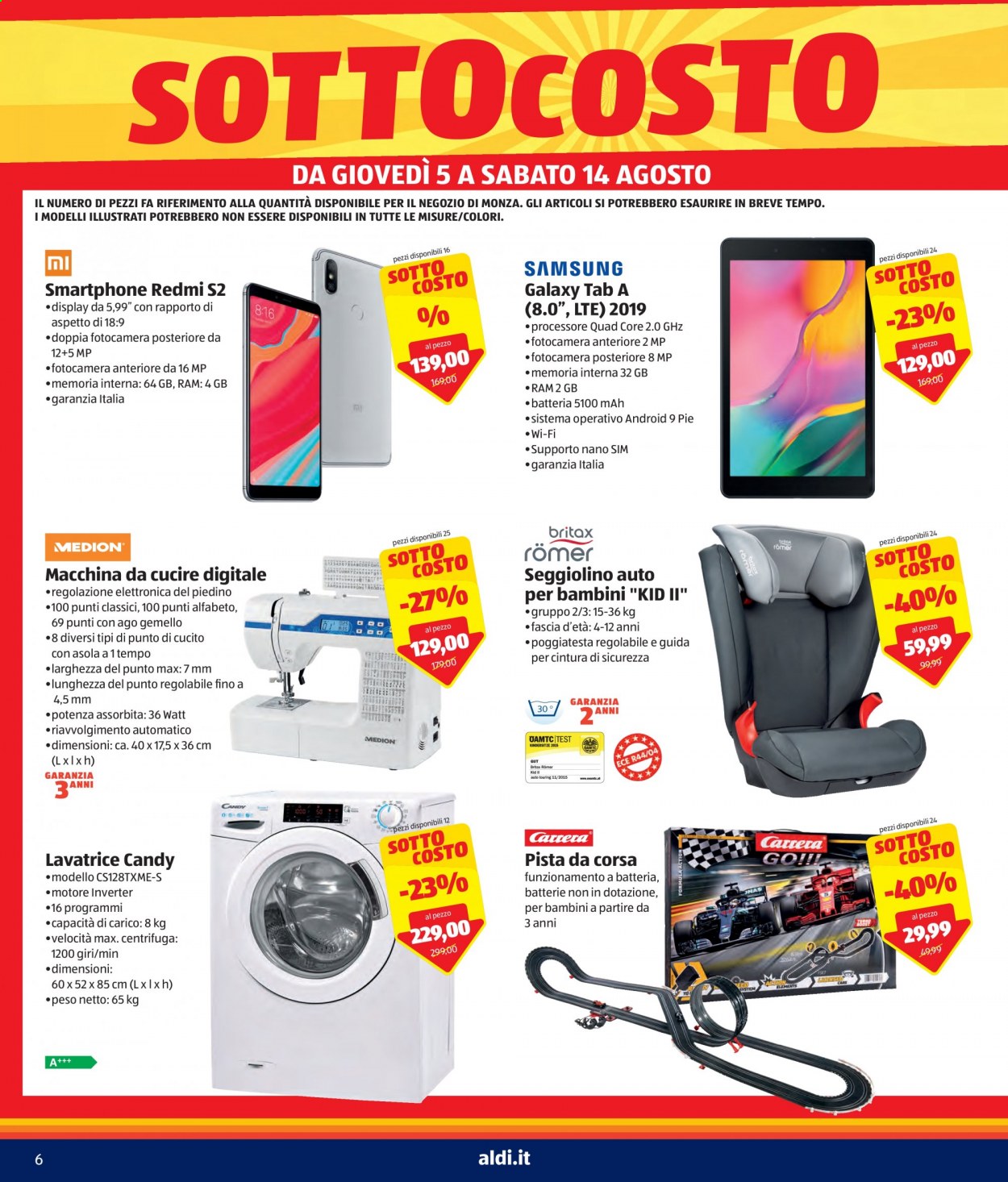 Volantino Aldi - 5/8/2021 - 14/8/2021. Pagina 6