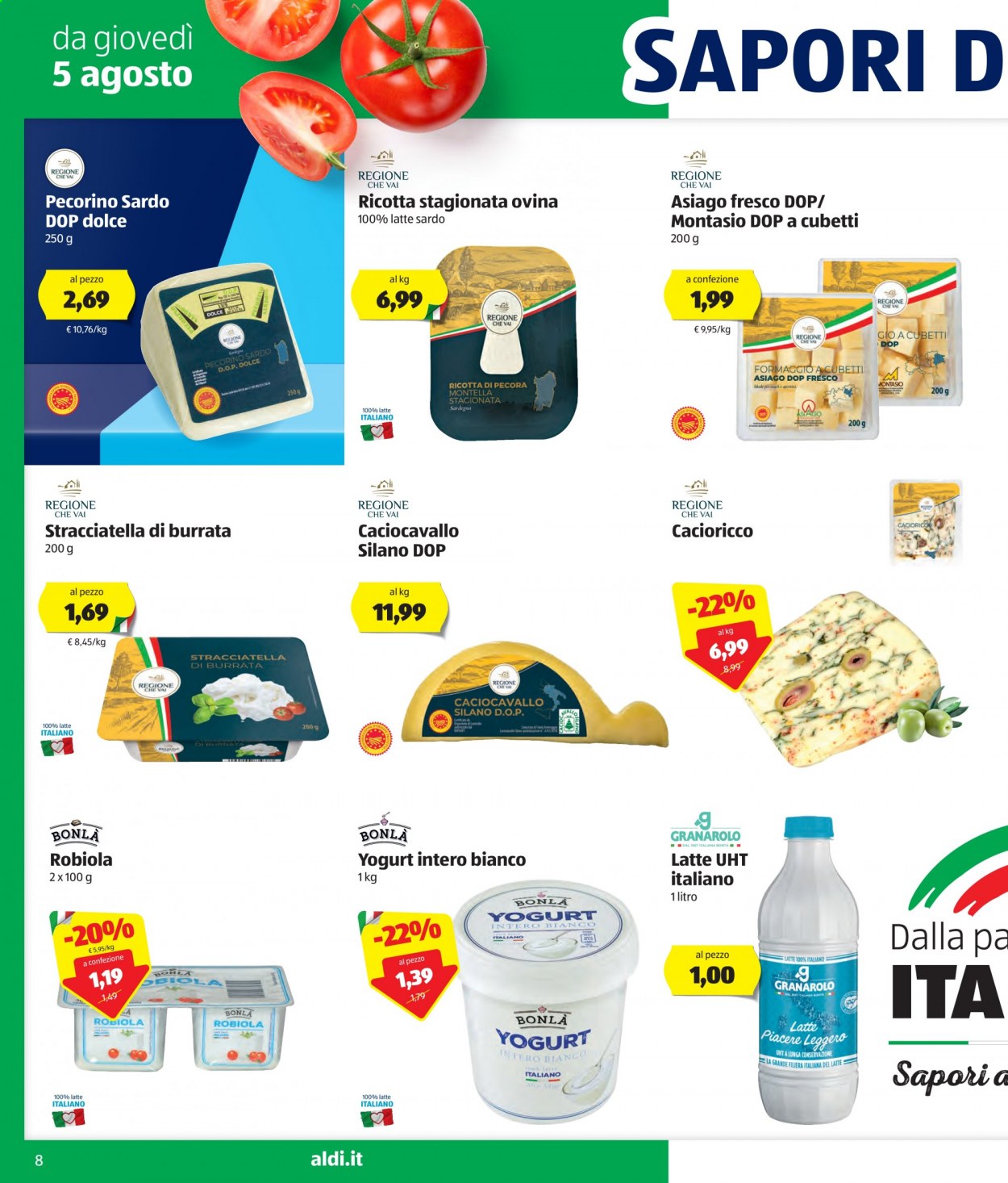 Volantino Aldi - 5/8/2021 - 14/8/2021. Pagina 8