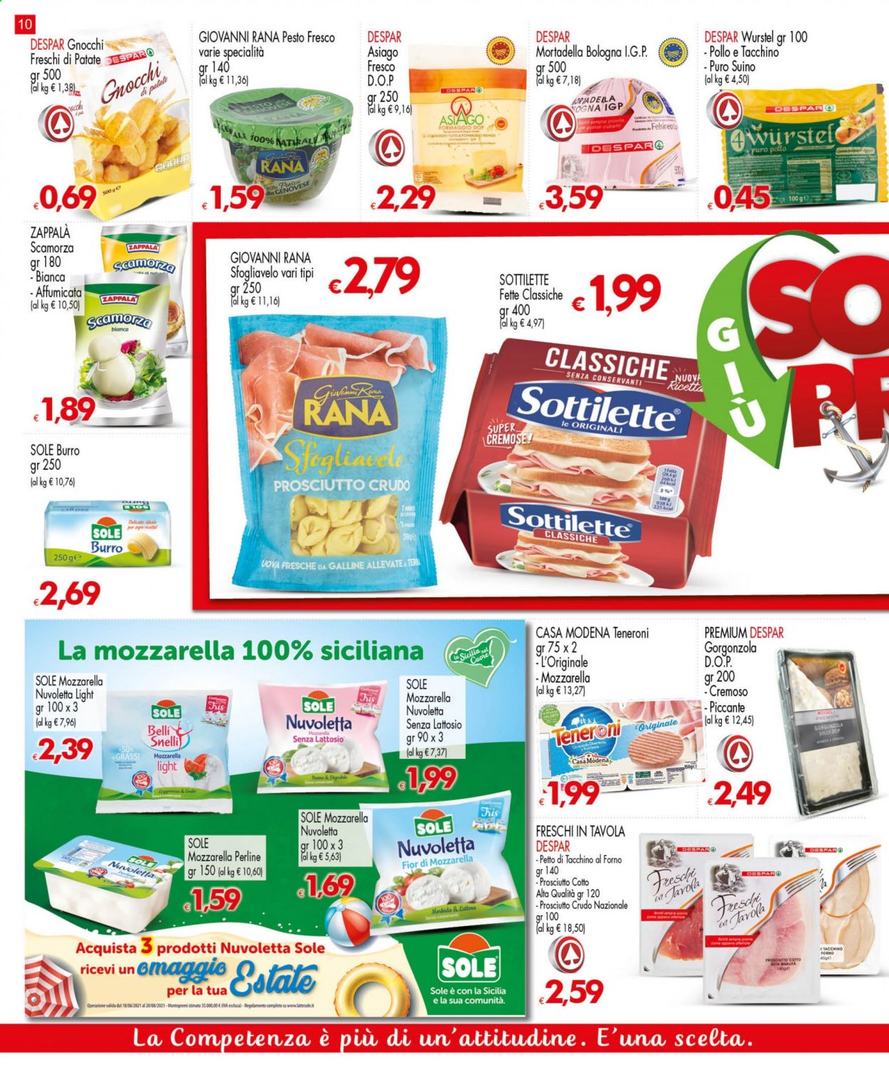 Volantino Interspar - 29/7/2021 - 11/8/2021. Pagina 10