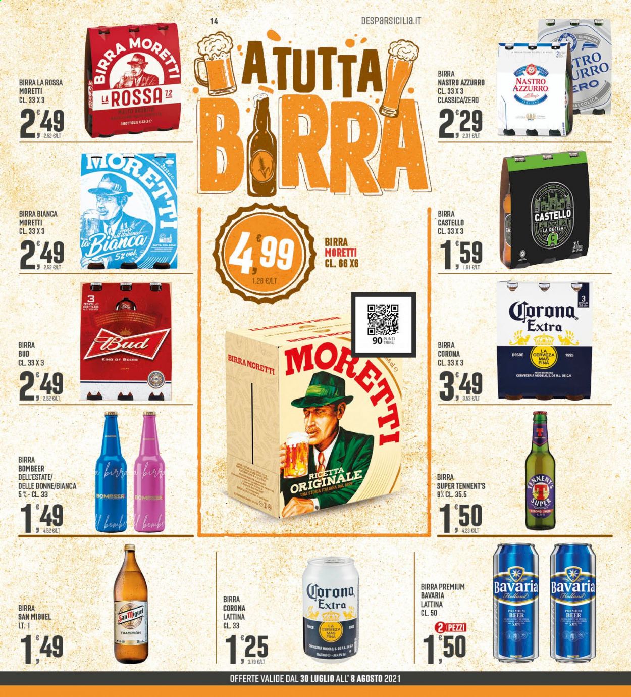 Volantino Eurospar - 30/7/2021 - 8/8/2021. Pagina 14