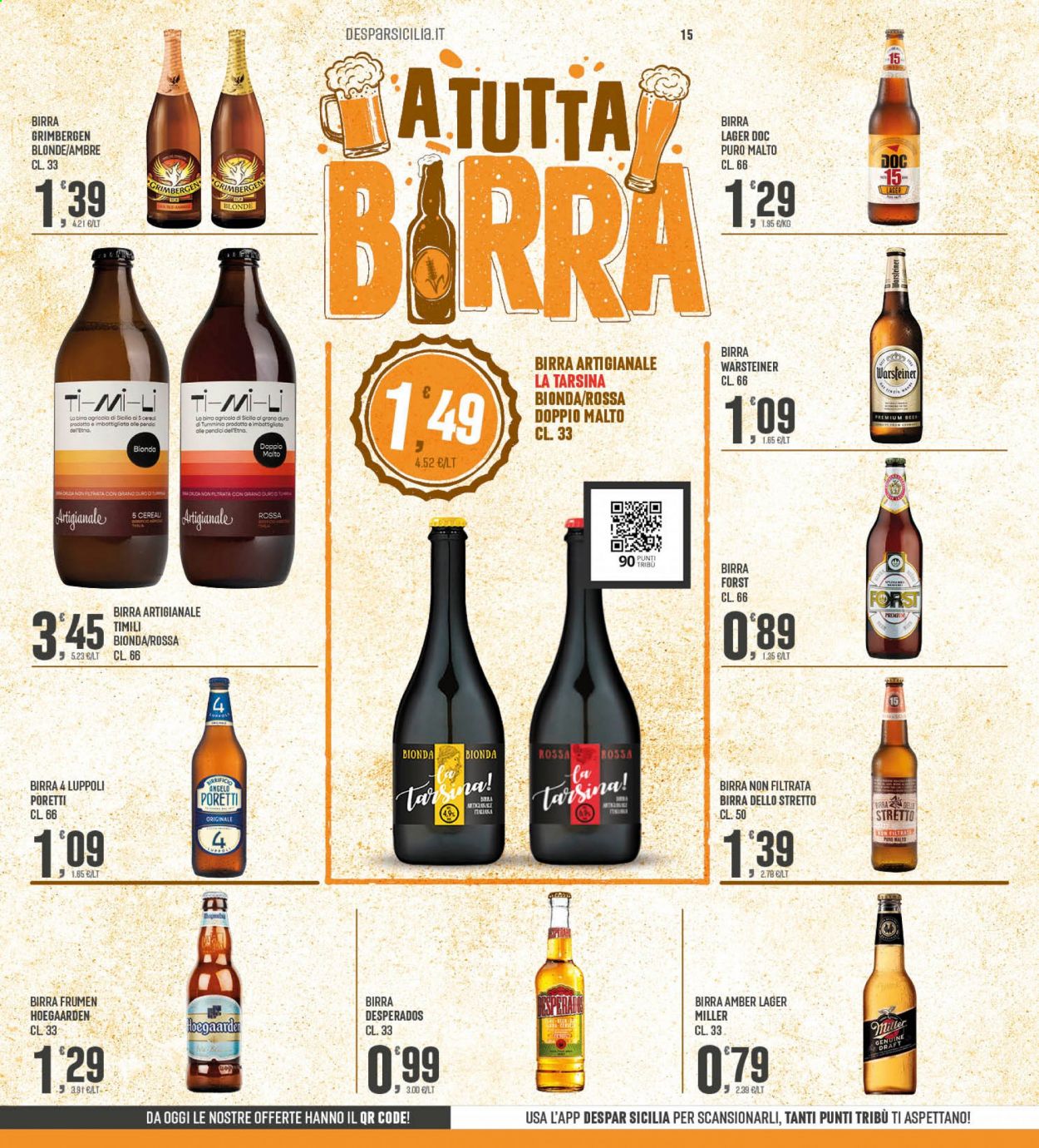 Volantino Eurospar - 30/7/2021 - 8/8/2021. Pagina 15