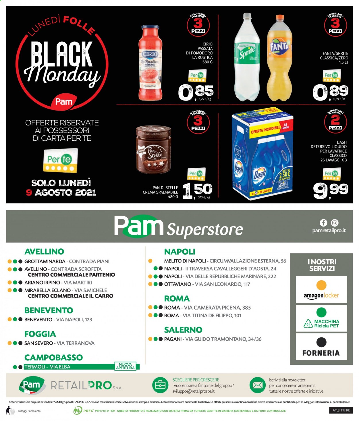 Volantino Pam Panorama - 30/7/2021 - 9/8/2021. Pagina 24