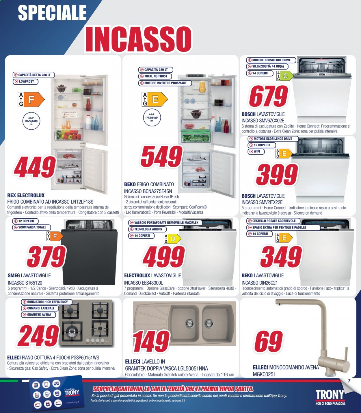 Volantino Trony - 31/7/2021 - 21/8/2021. Pagina 7