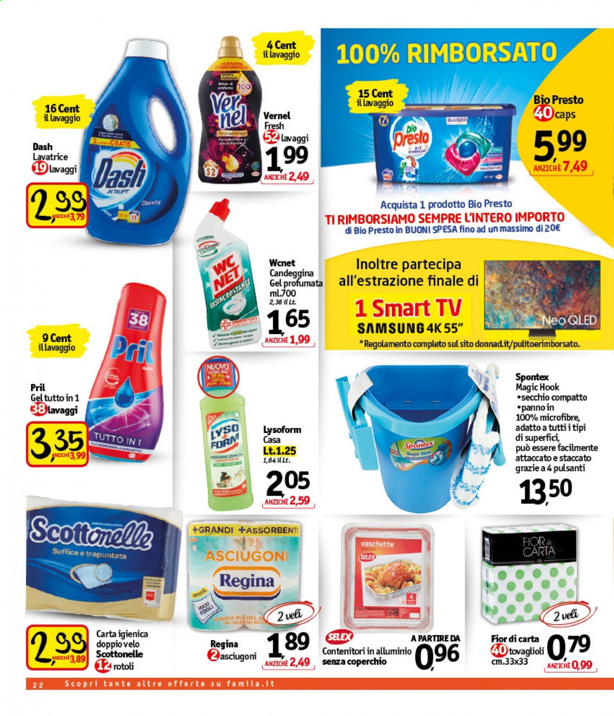 Volantino Famila - 29/7/2021 - 7/8/2021. Pagina 22