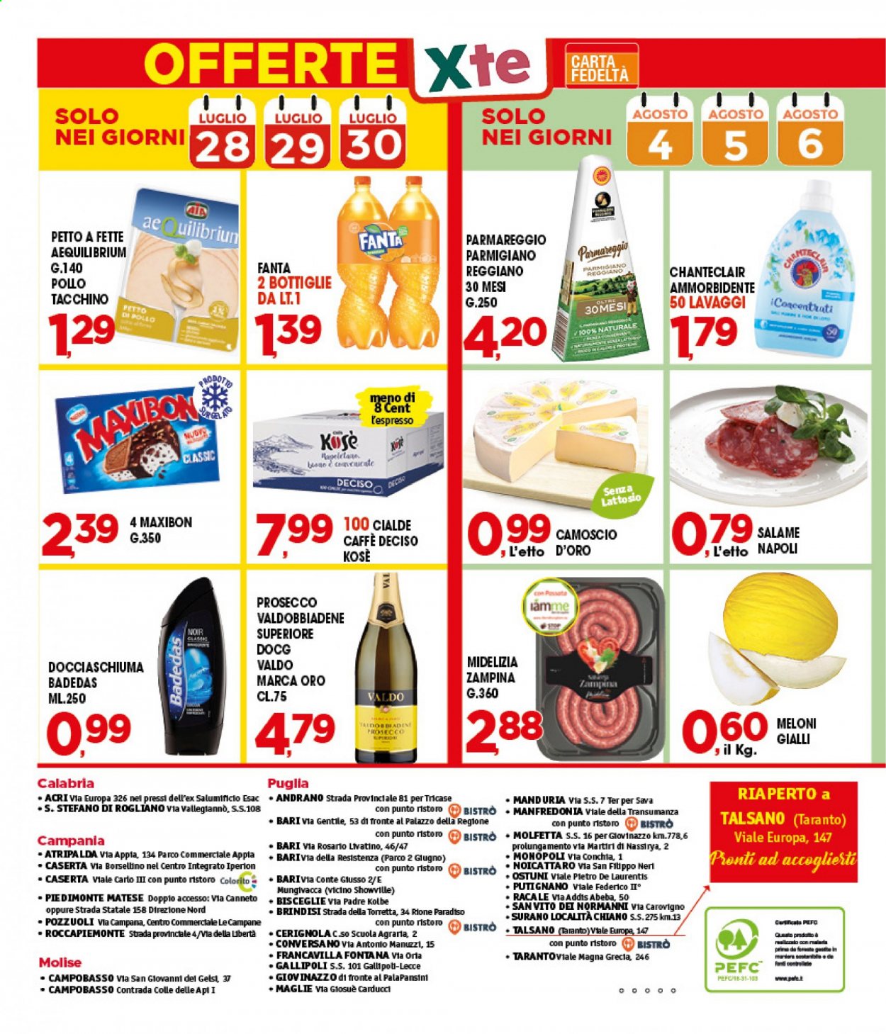 Volantino Famila - 29/7/2021 - 7/8/2021. Pagina 24