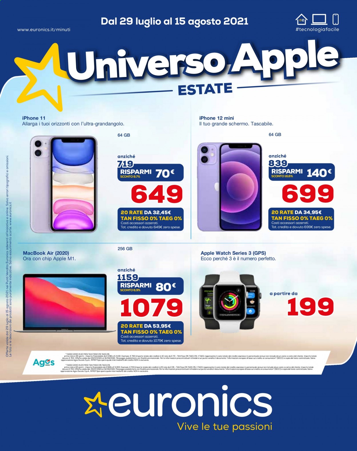 Volantino Euronics - 29/7/2021 - 31/8/2021. Pagina 4