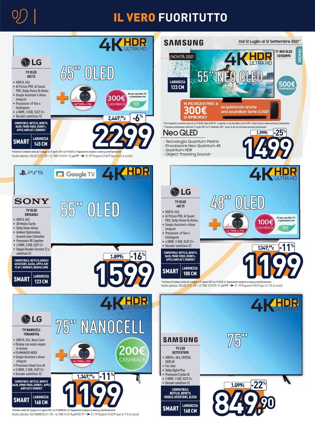 Volantino Unieuro - 2/8/2021 - 15/8/2021. Pagina 2