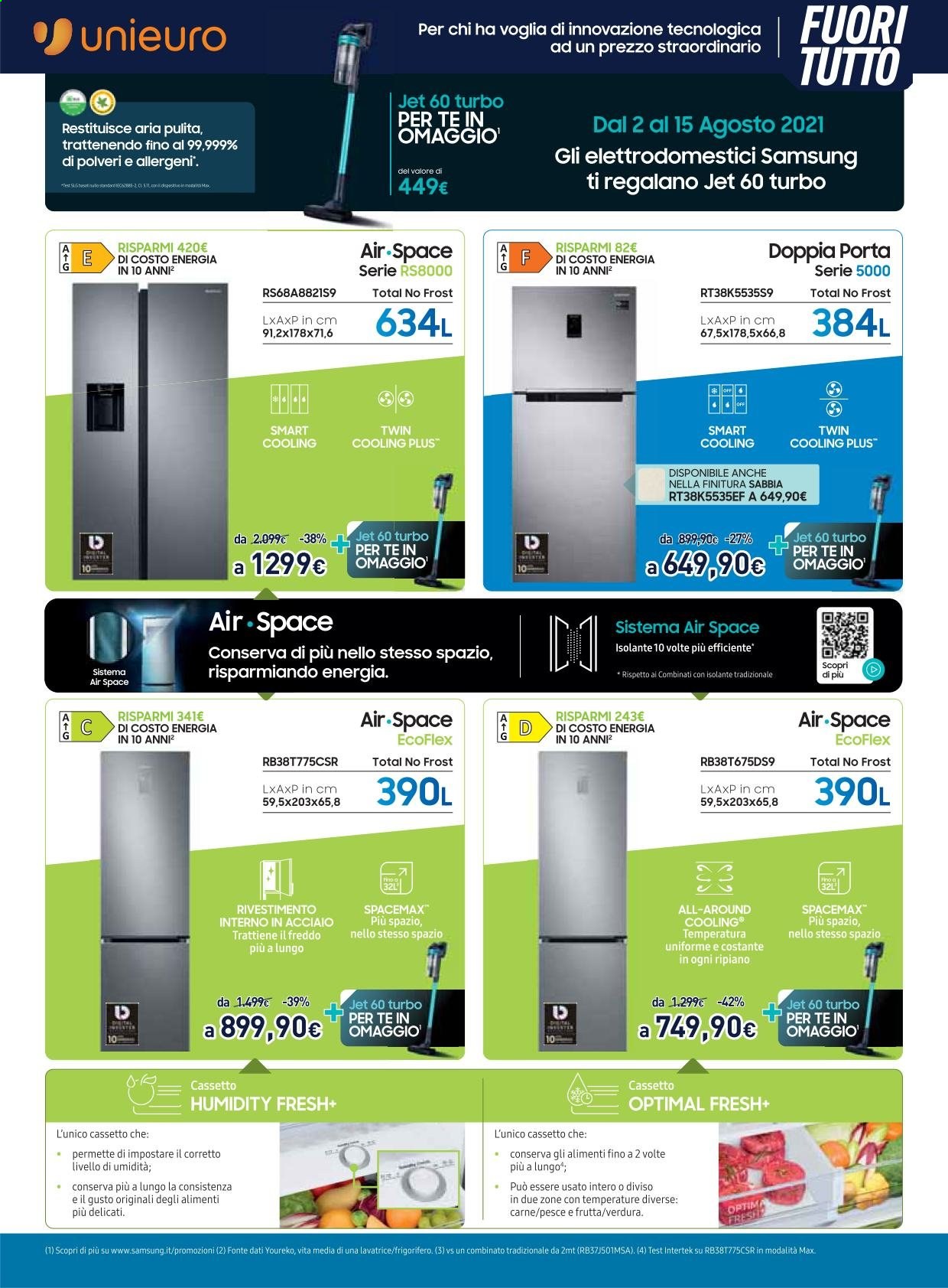 Volantino Unieuro - 2/8/2021 - 15/8/2021. Pagina 24