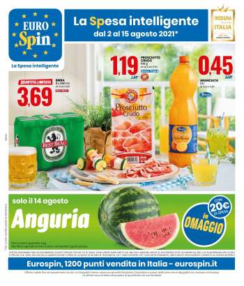 Volantino EuroSpin - 2.8.2021 - 15.8.2021.