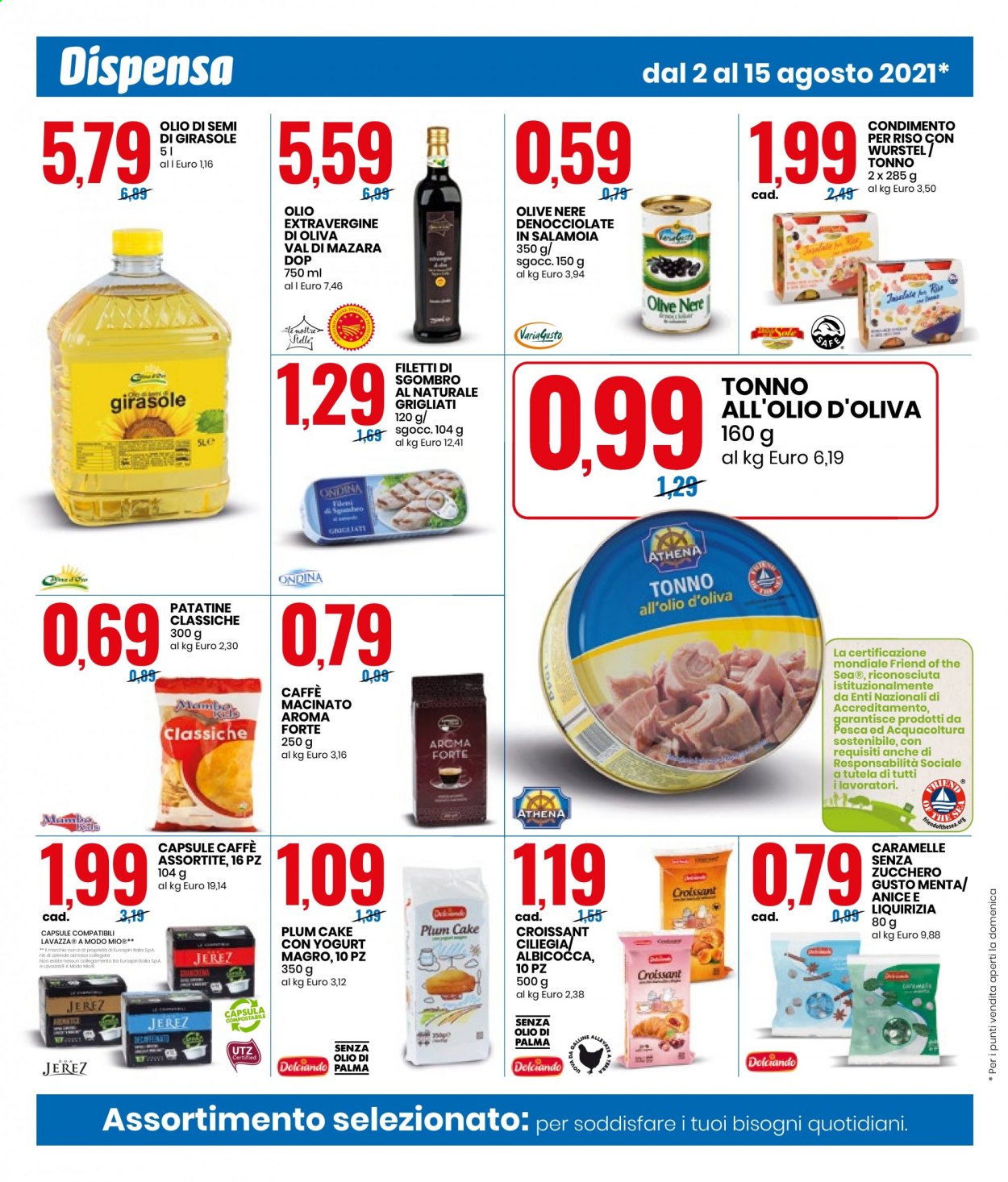 Volantino EuroSpin - 2/8/2021 - 15/8/2021. Pagina 6