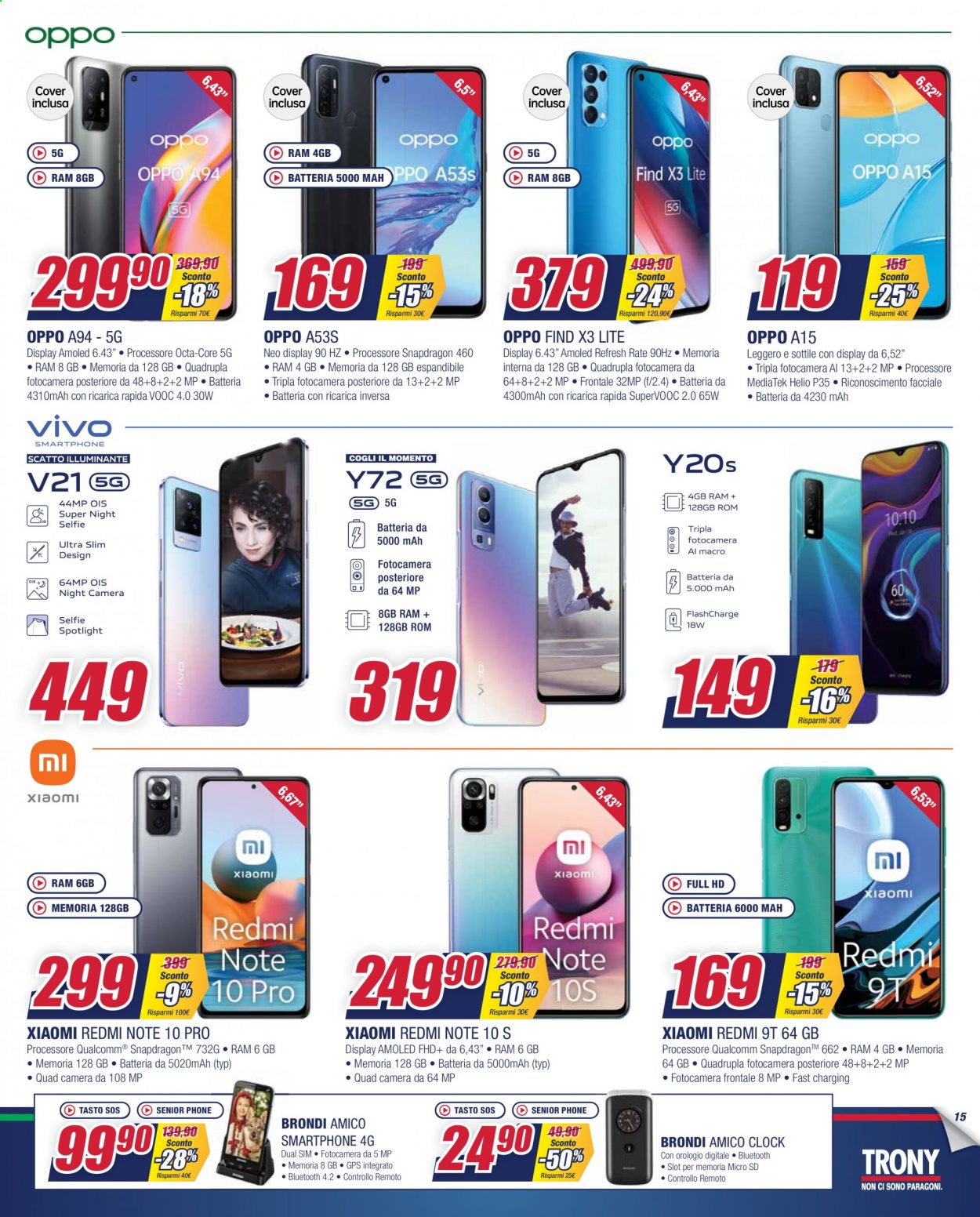 Volantino Trony - 2/8/2021 - 25/8/2021. Pagina 15
