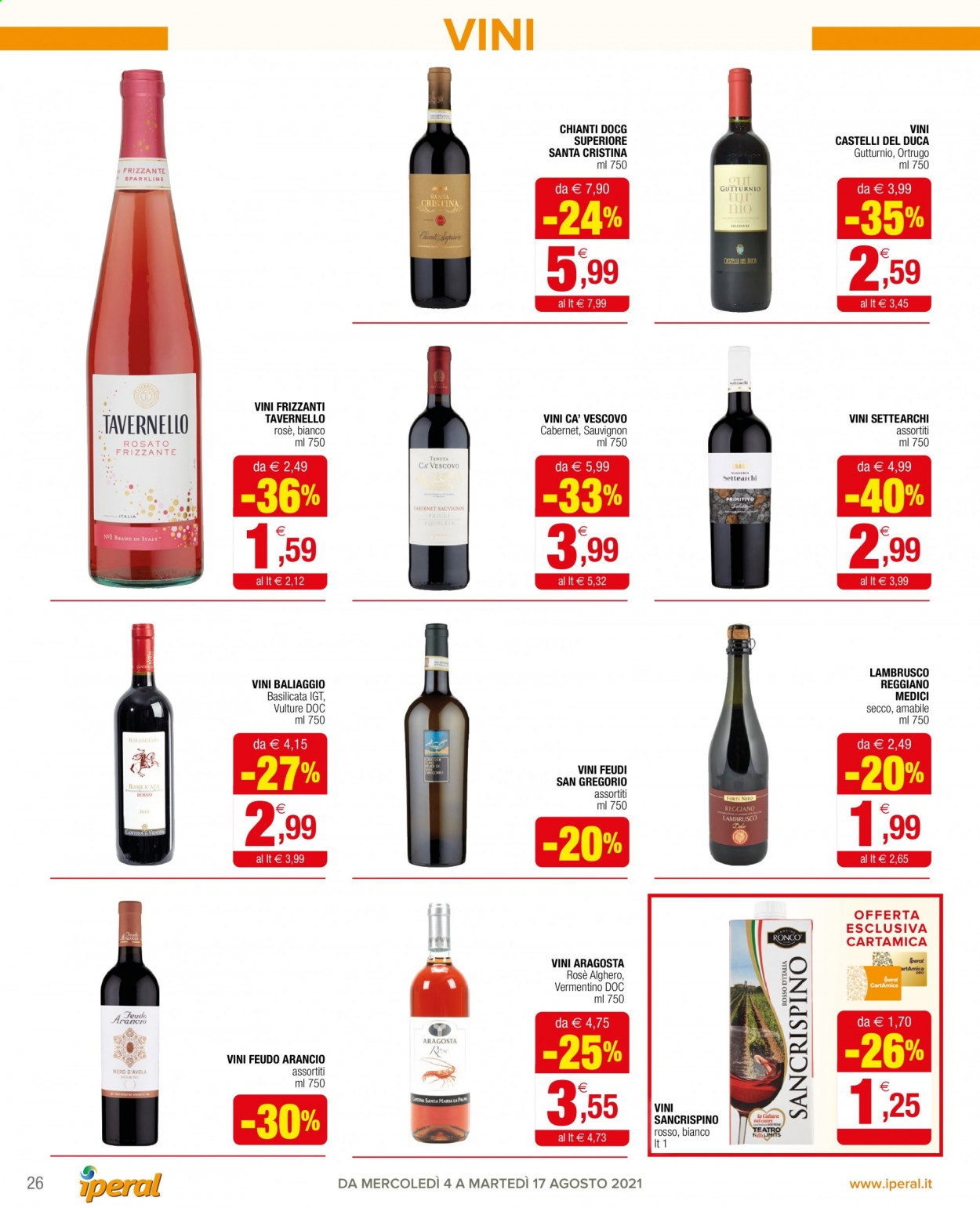 Volantino Iperal - 4/8/2021 - 17/8/2021. Pagina 26