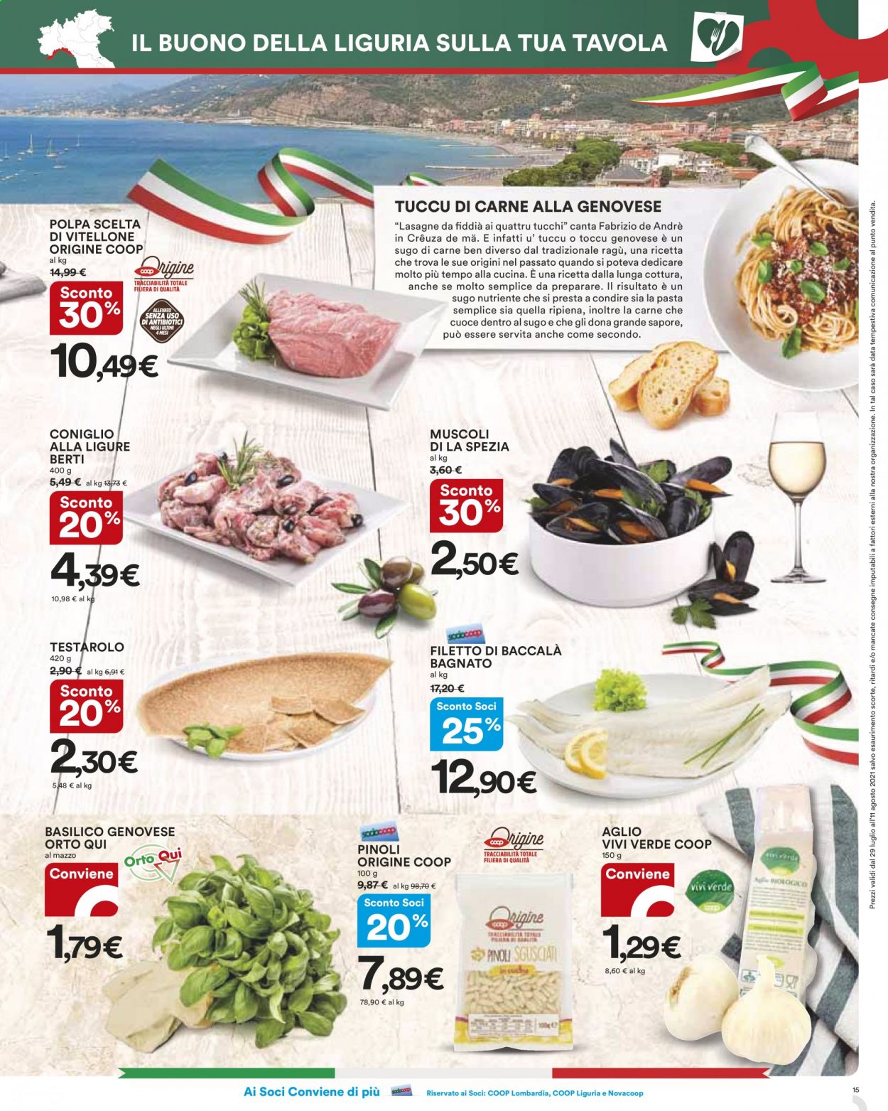 Volantino Coop - 29/7/2021 - 11/8/2021. Pagina 15