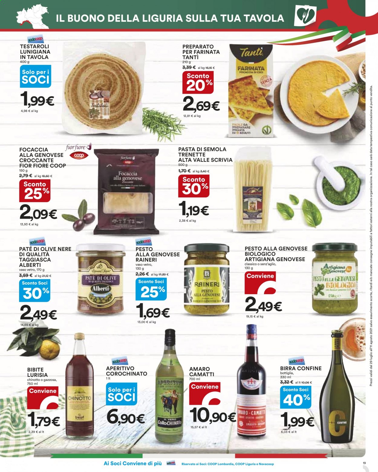 Volantino Coop - 29/7/2021 - 11/8/2021. Pagina 19