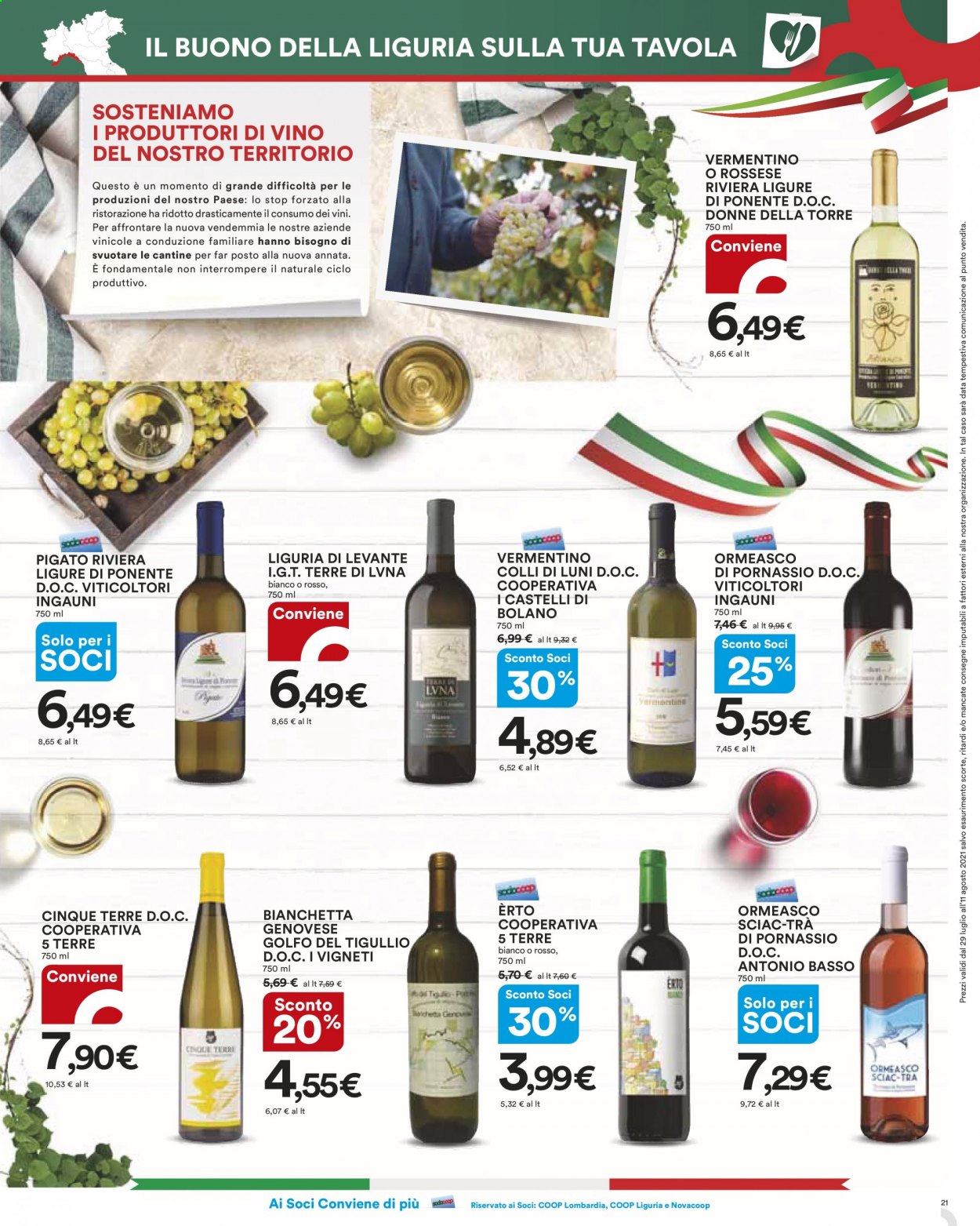 Volantino Coop - 29/7/2021 - 11/8/2021. Pagina 21