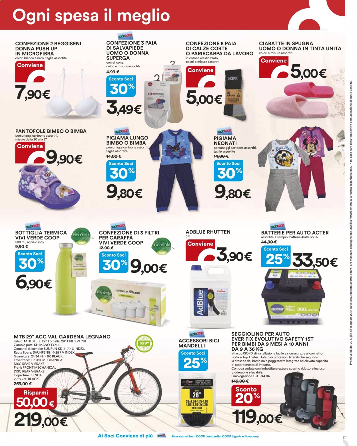 Volantino Coop - 29/7/2021 - 11/8/2021. Pagina 27