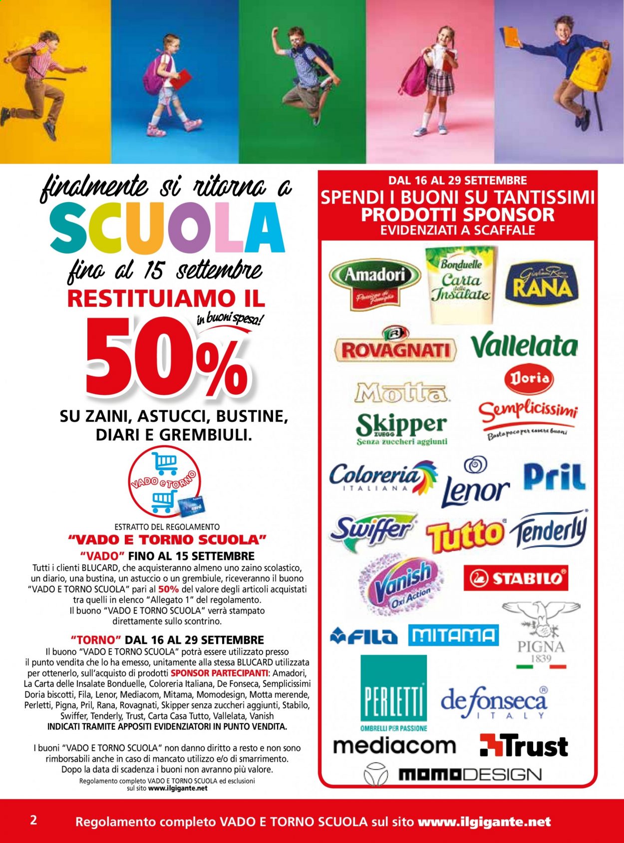 Volantino Il Gigante - 2/8/2021 - 29/9/2021. Pagina 2