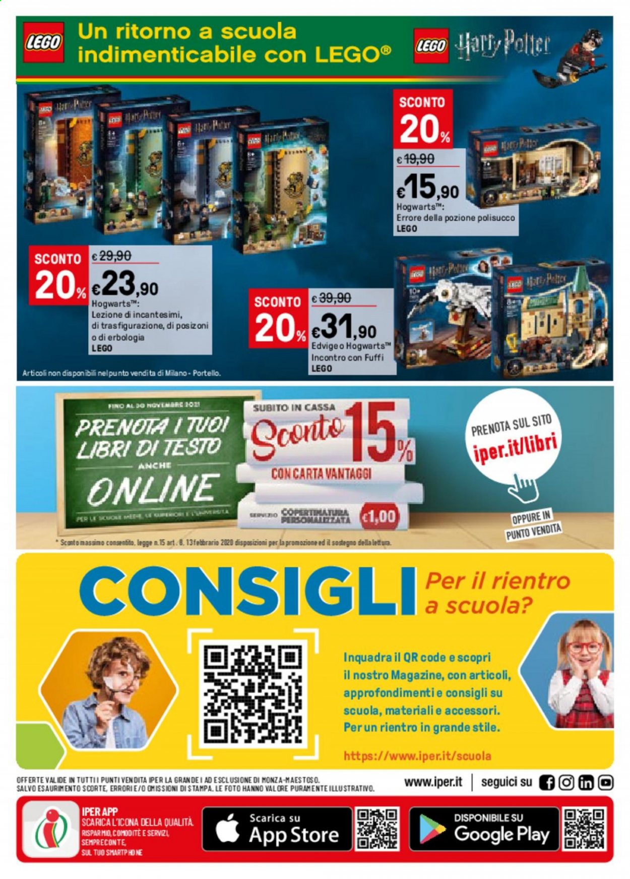 Volantino Iper, La grande i - 30/7/2021 - 19/9/2021. Pagina 24