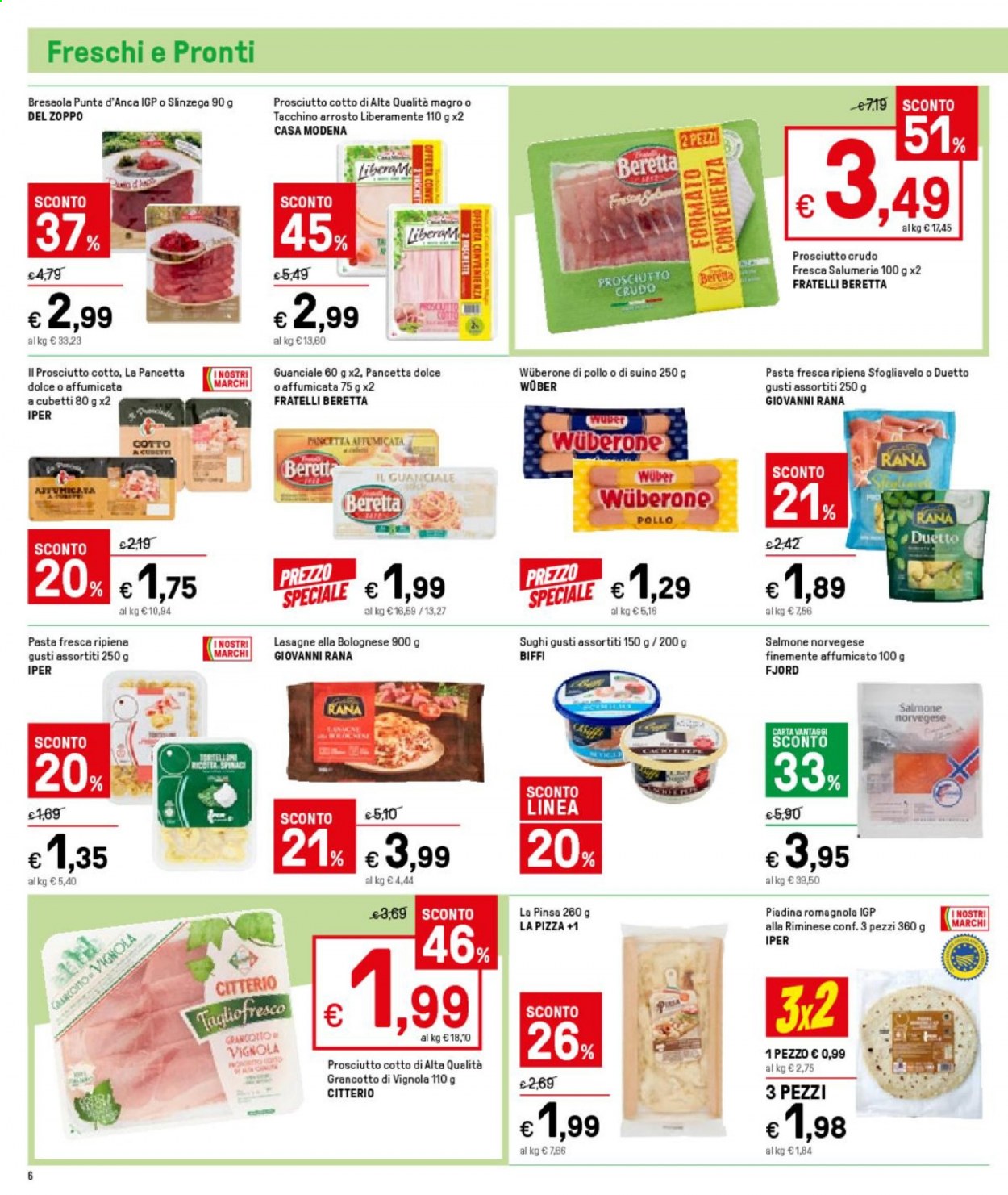 Volantino Iper, La grande i - 30/7/2021 - 8/8/2021. Pagina 6