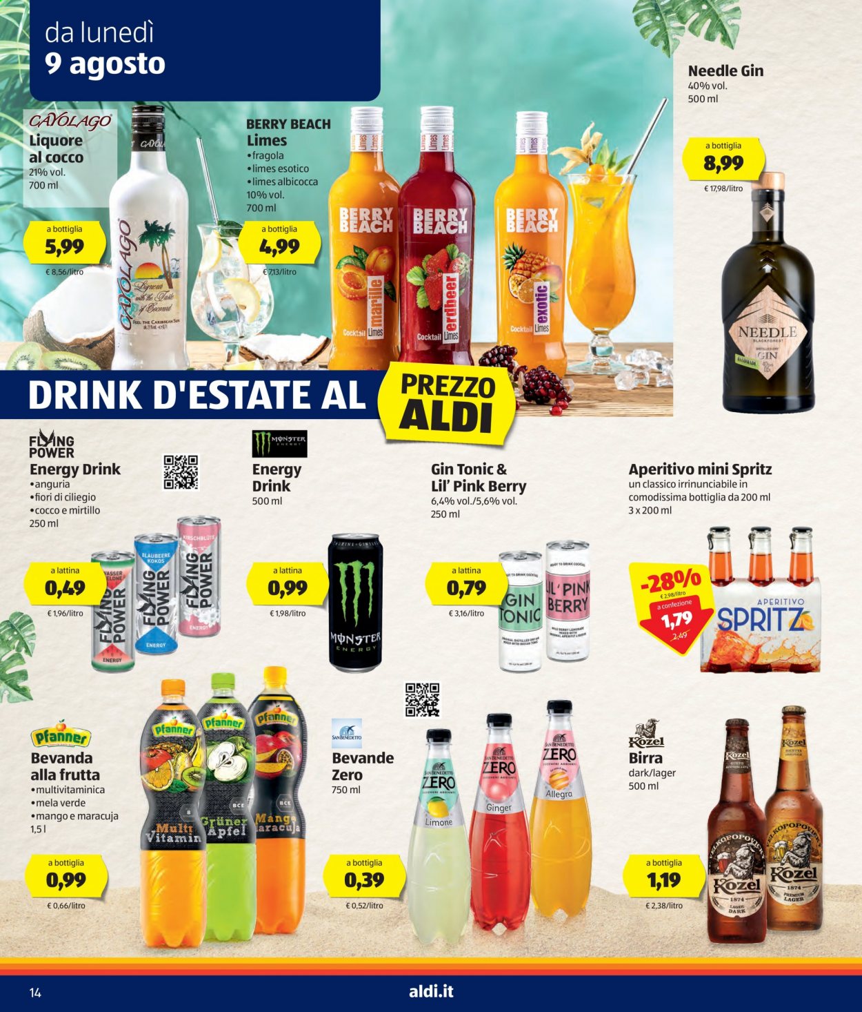 Volantino Aldi - 9/8/2021 - 15/8/2021. Pagina 14