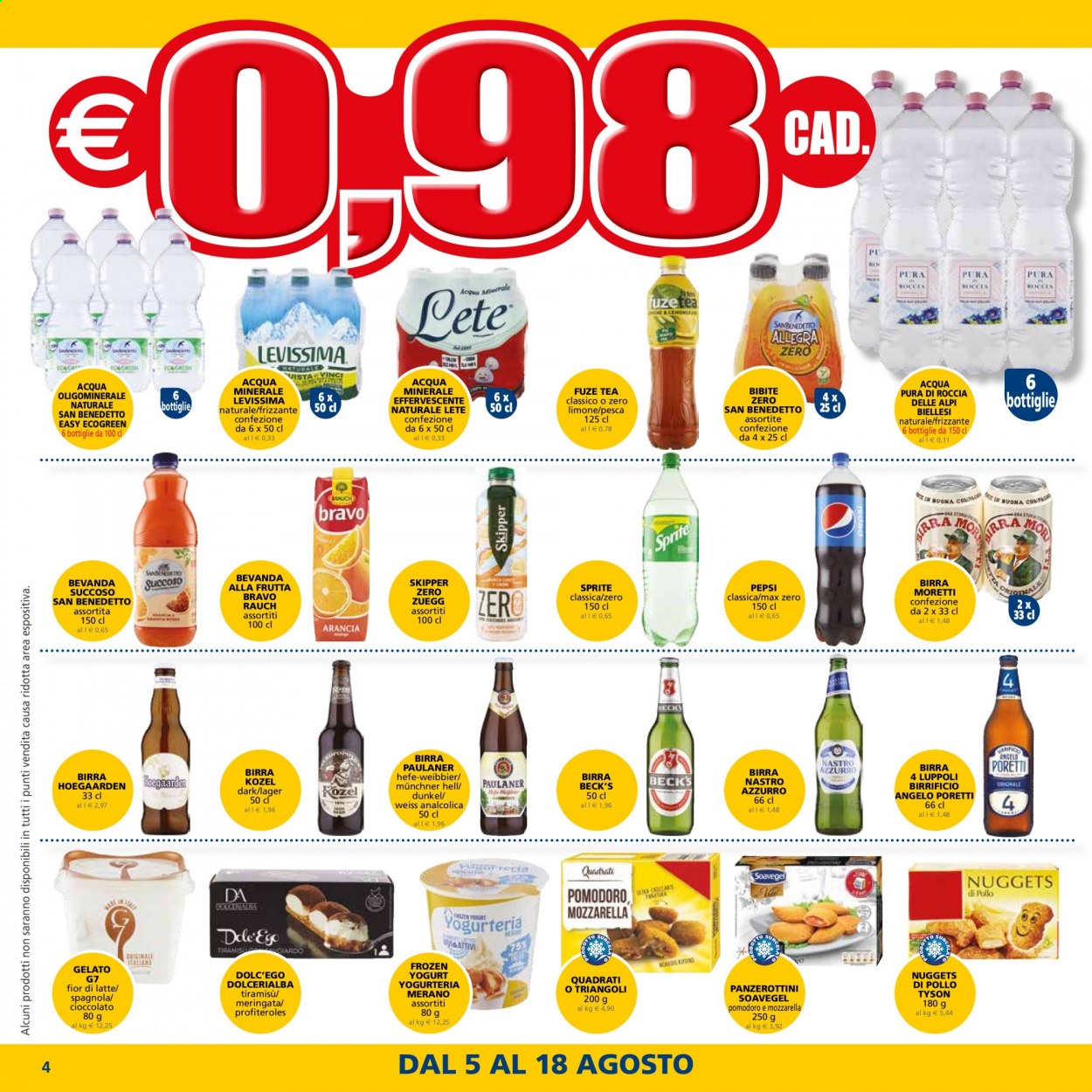 Volantino Il Gigante - 5/8/2021 - 18/8/2021. Pagina 4