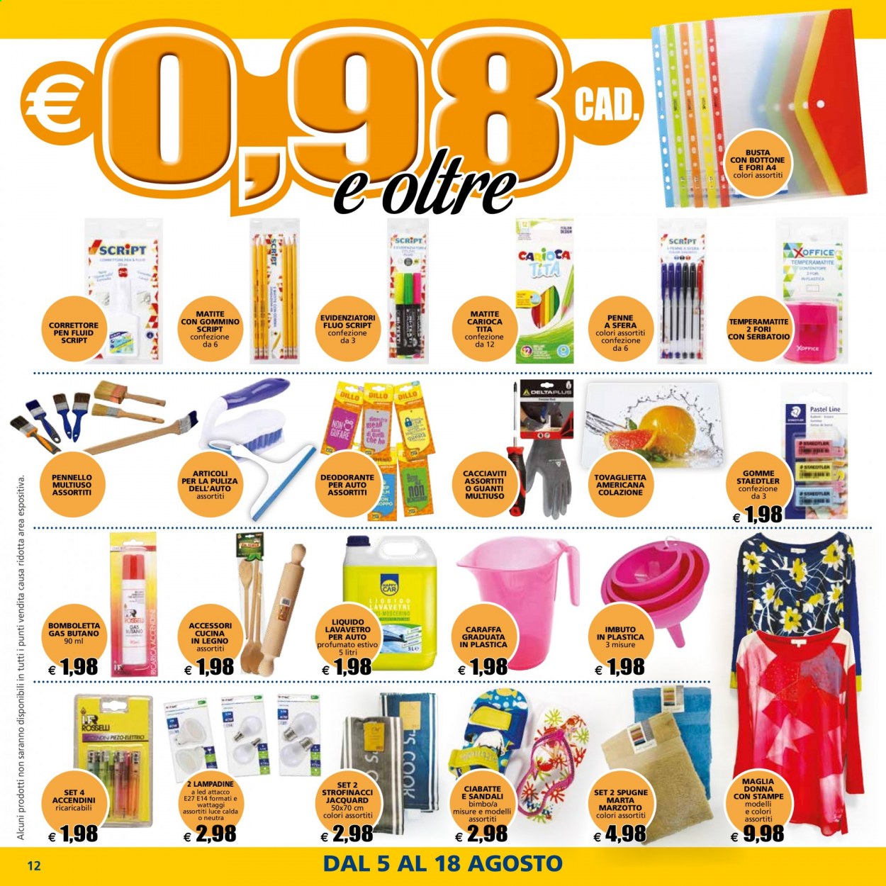 Volantino Il Gigante - 5/8/2021 - 18/8/2021. Pagina 12