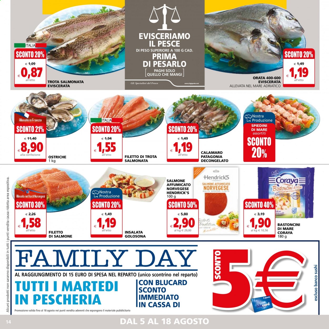Volantino Il Gigante - 5/8/2021 - 18/8/2021. Pagina 14