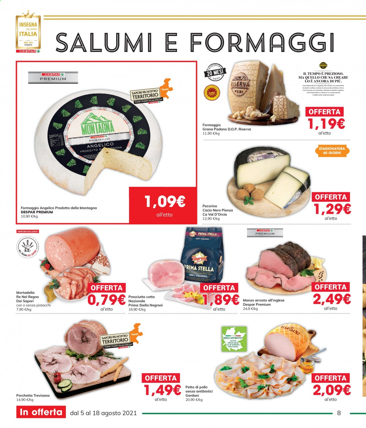 Volantino Interspar - 5/8/2021 - 18/8/2021. Pagina 8