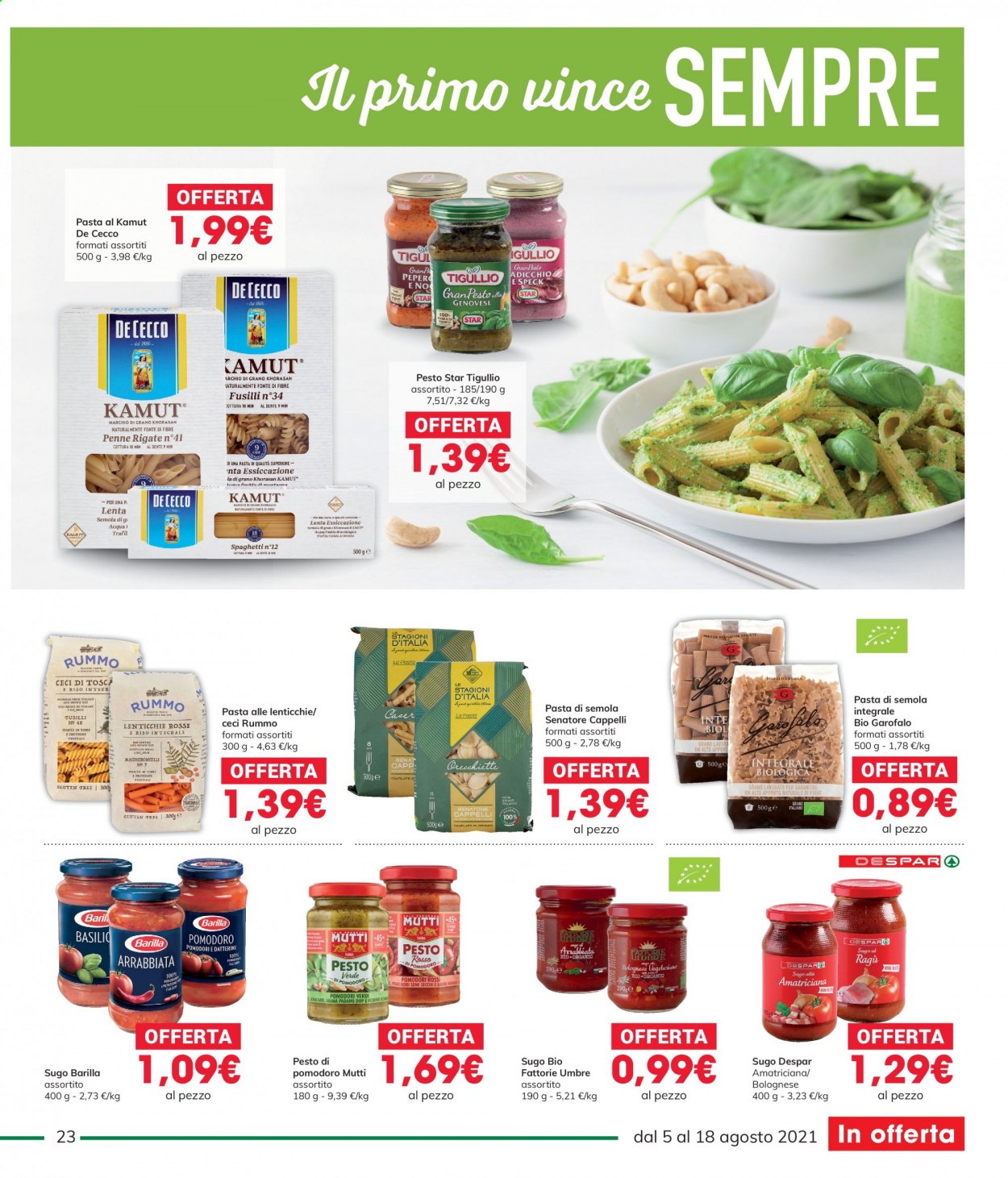 Volantino Interspar - 5/8/2021 - 18/8/2021. Pagina 23