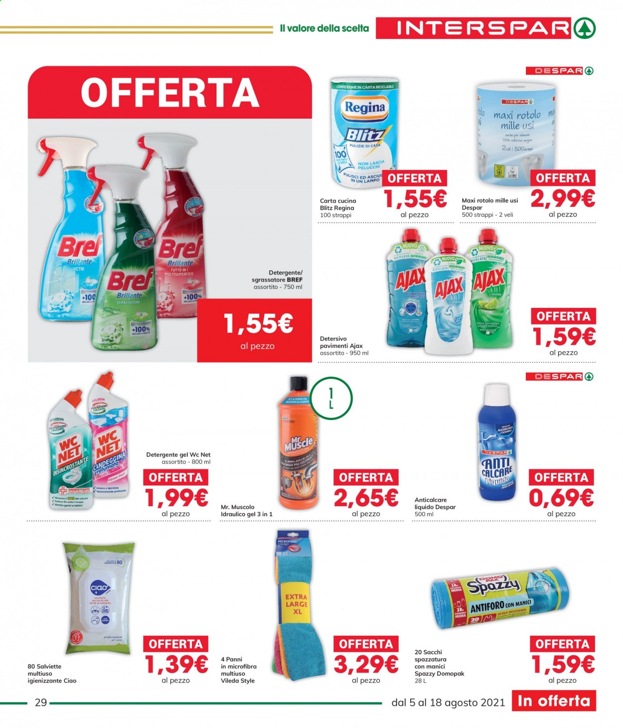 Volantino Interspar - 5/8/2021 - 18/8/2021. Pagina 29