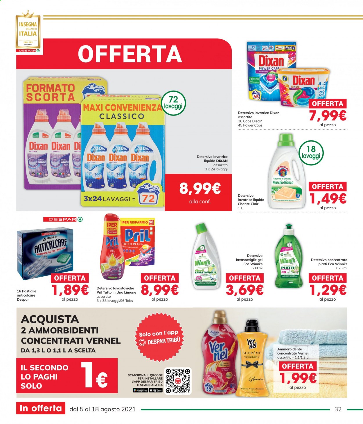 Volantino Interspar - 5/8/2021 - 18/8/2021. Pagina 32