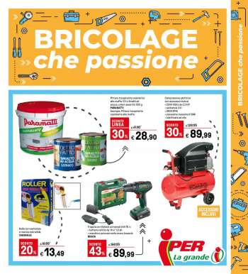 Volantino Iper, La grande i - 9.8.2021 - 8.9.2021.