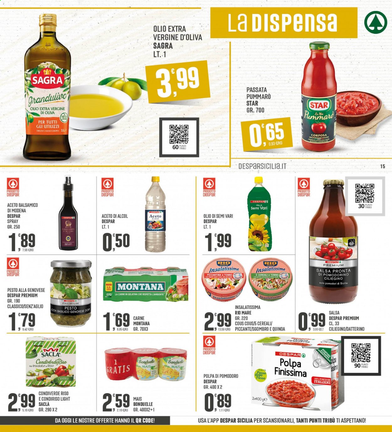 Volantino Eurospar - 9/8/2021 - 19/8/2021. Pagina 15