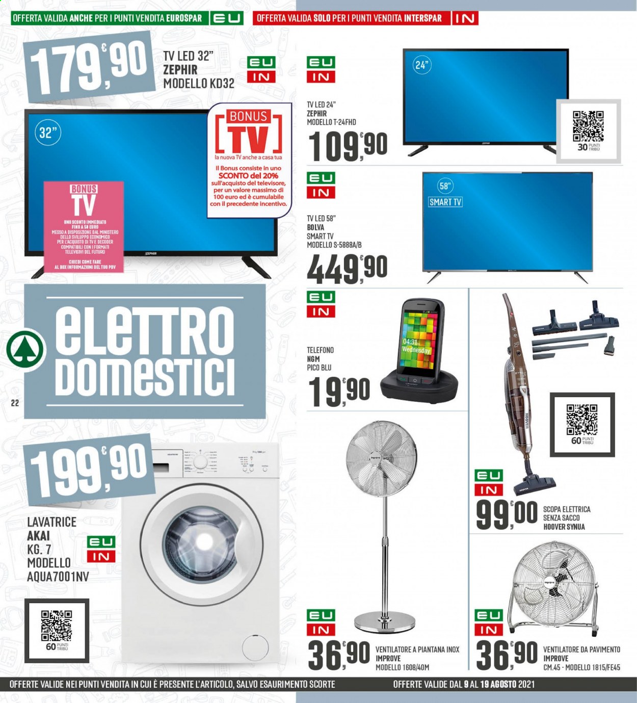 Volantino Eurospar - 9/8/2021 - 19/8/2021. Pagina 22