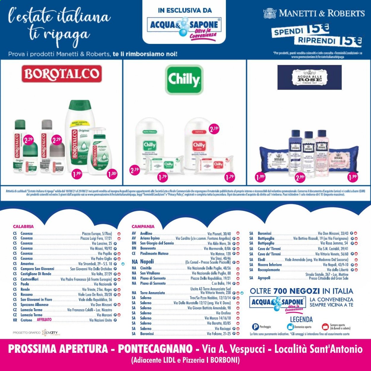 Volantino Acqua & Sapone - 10/8/2021 - 29/8/2021. Pagina 20