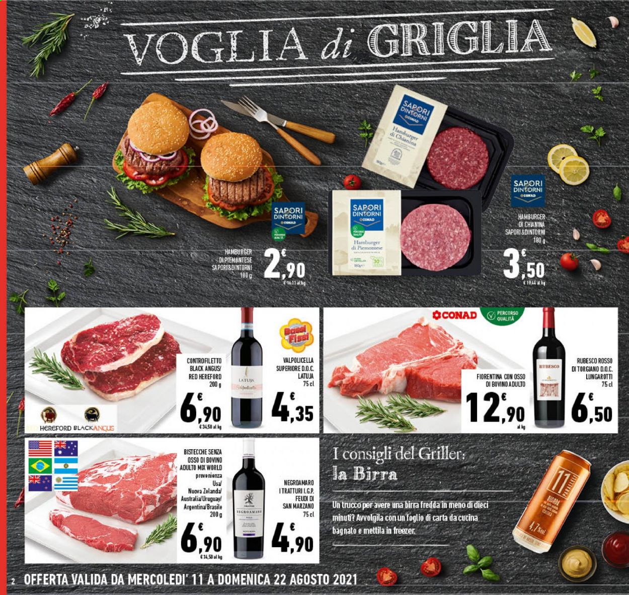Volantino Conad - 11/8/2021 - 22/8/2021. Pagina 2