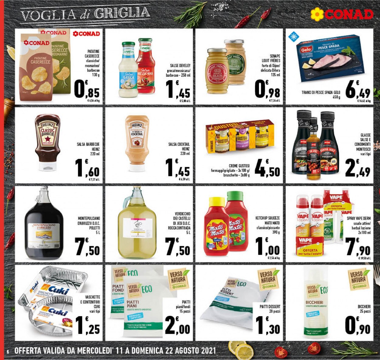 Volantino Conad - 11/8/2021 - 22/8/2021. Pagina 6