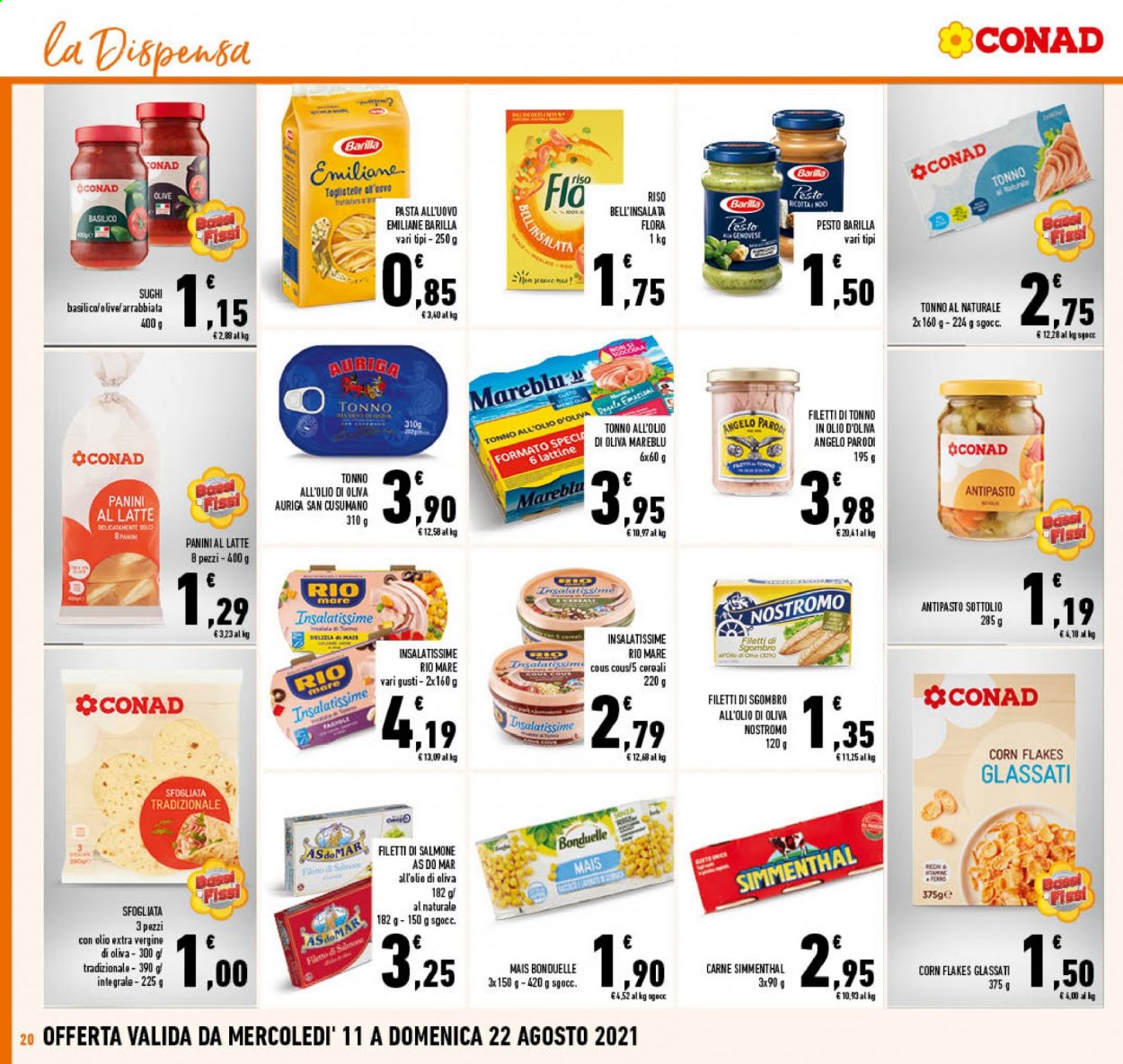Volantino Conad - 11/8/2021 - 22/8/2021. Pagina 20