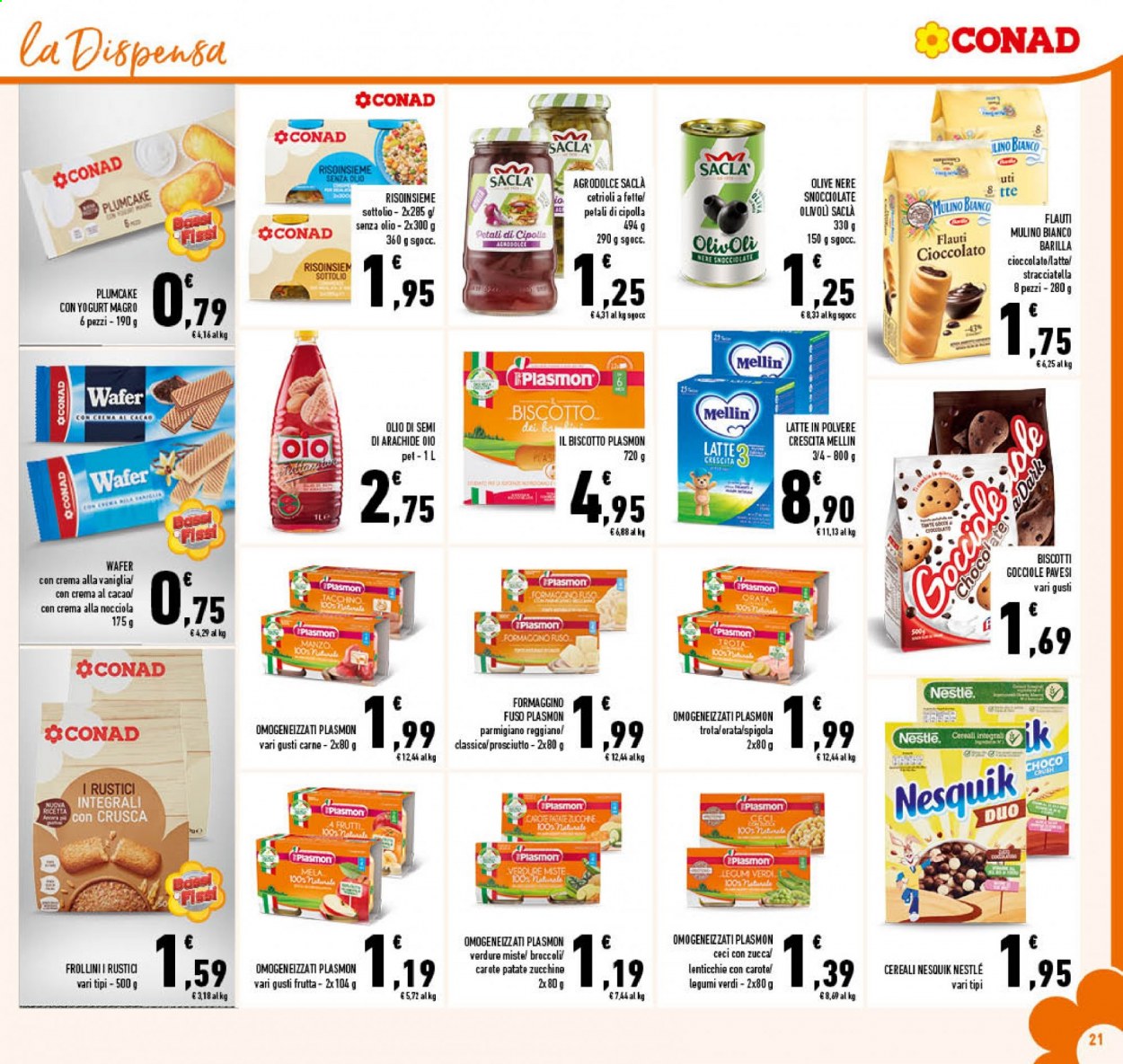 Volantino Conad - 11/8/2021 - 22/8/2021. Pagina 21