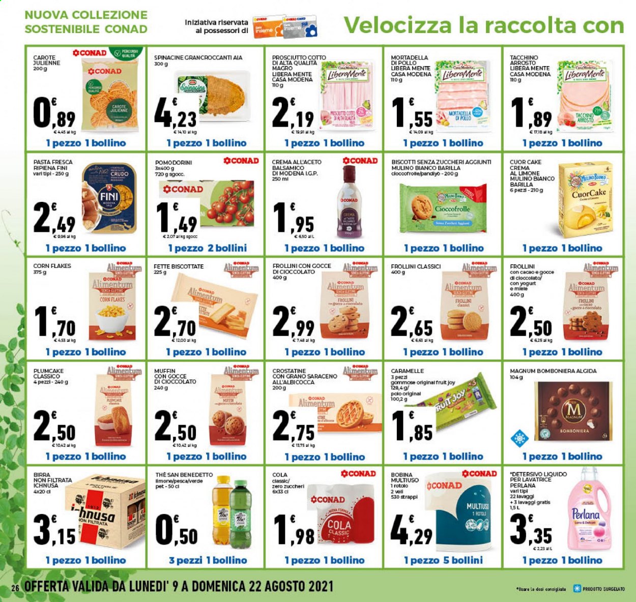 Volantino Conad - 11/8/2021 - 22/8/2021. Pagina 26