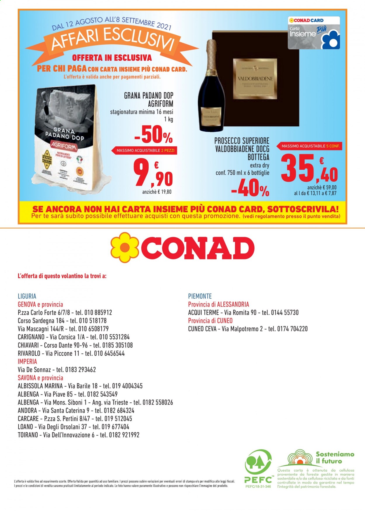 Volantino Conad - 12/8/2021 - 8/9/2021. Pagina 12