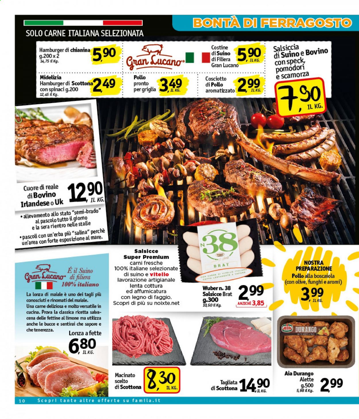 Volantino Famila - 11/8/2021 - 19/8/2021. Pagina 10