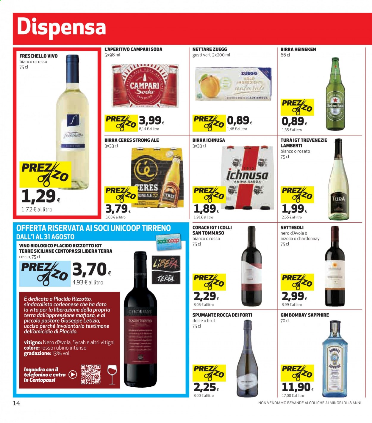 Leták Coop - 12.8.2021 - 25.8.2021. Strana 14