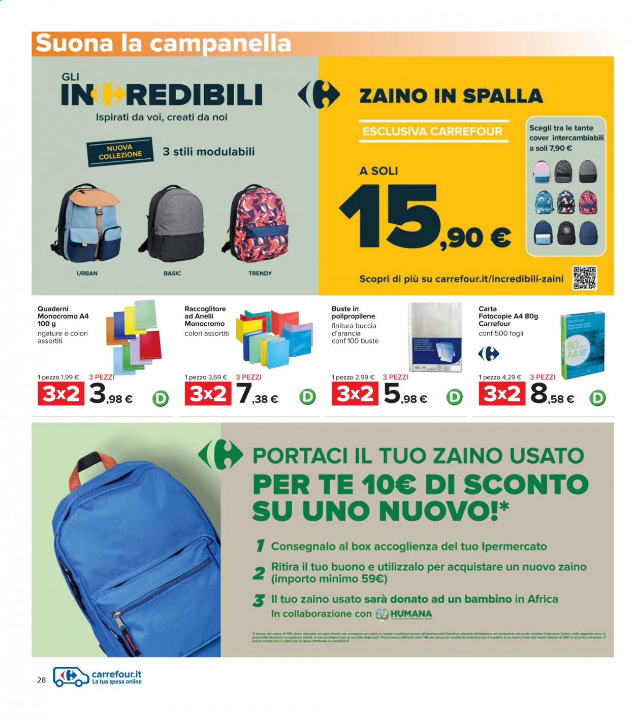 Volantino Carrefour - 12/8/2021 - 26/8/2021. Pagina 28