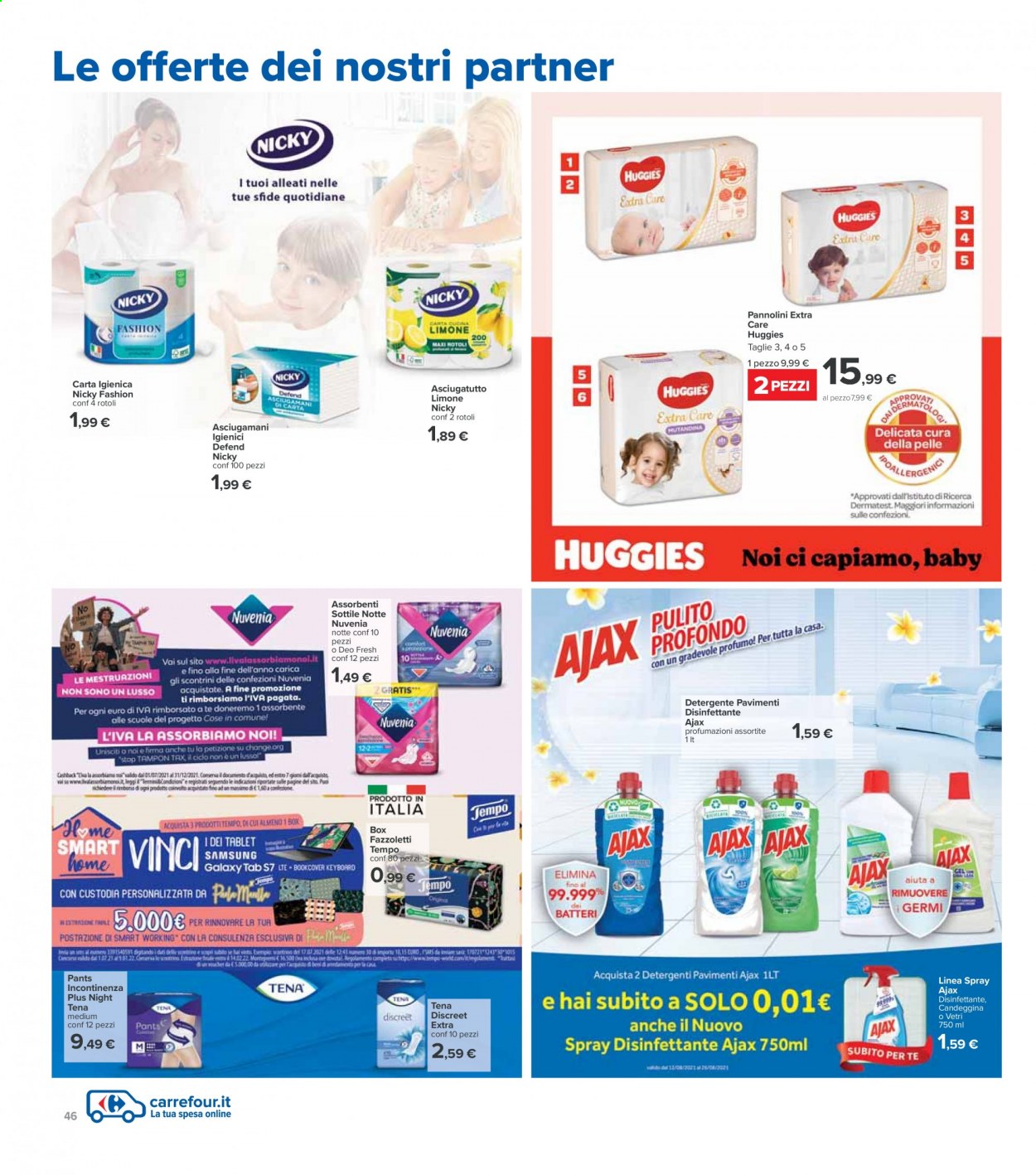 Volantino Carrefour - 12/8/2021 - 26/8/2021. Pagina 44