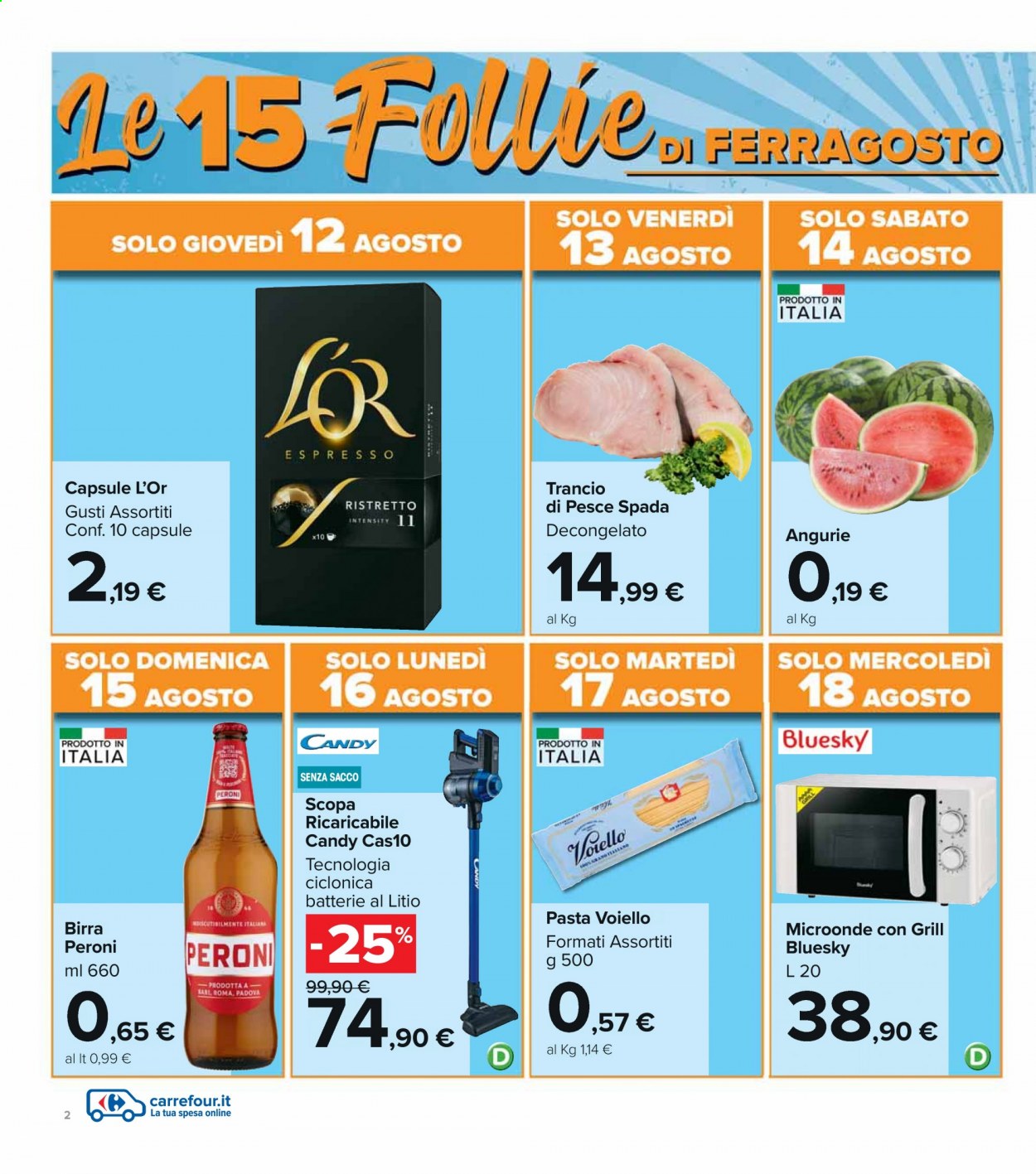 Leták Carrefour - 12.8.2021 - 26.8.2021. Strana 2